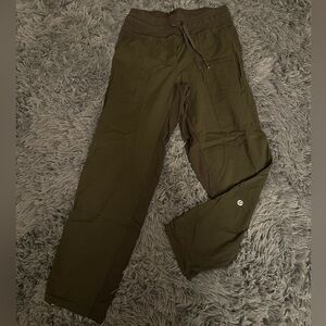 Lululemon Dance Studio Pants Olive Green